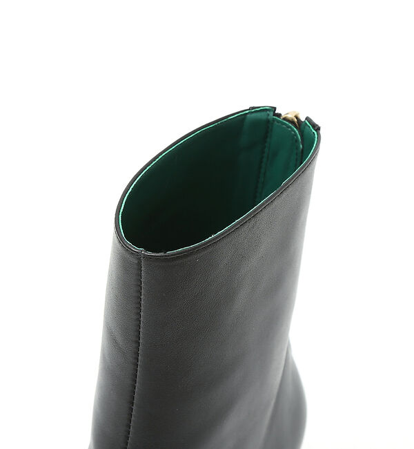 AU BANNISTER「【スノーソール】ボリュームトゥショートブーツ」|ショートブーツ|