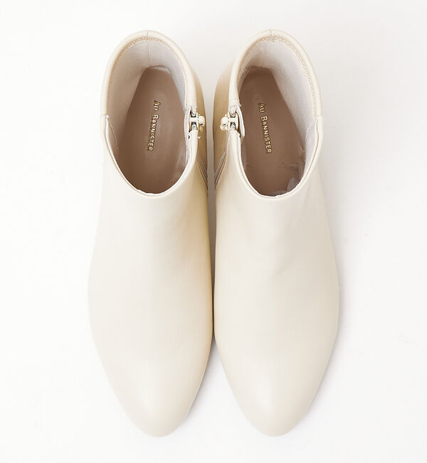 AU BANNISTER「【スノーソール】バックストレッチショートブーツ」|ショートブーツ|