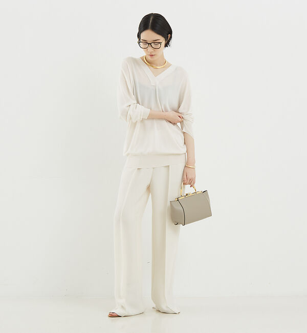 The Store by C' 「【COCUCA】ダブルVネックカーディガン」|カーディガン|