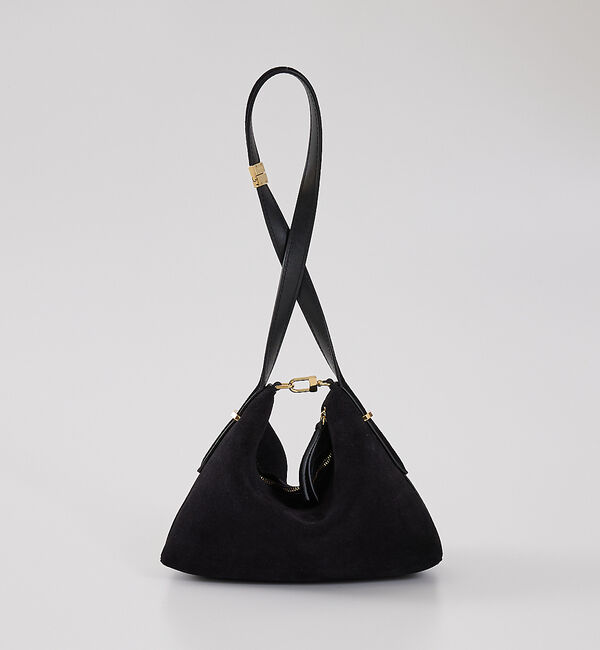 The Store by C' 「【TOTEME】BEVEL SUEDE WRISTLET／スエードバッグ」|ハンドバッグ|