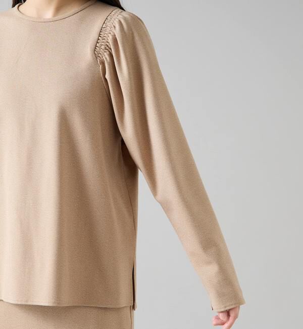 TIARA「シャーリングパフブラウス」|シャツ・ブラウス|