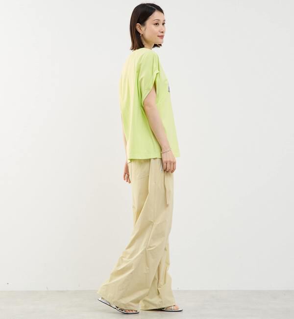 Soffitto「ヴィンテージ風プリント入りフレンチスリーブTシャツ」|Tシャツ・カットソー|