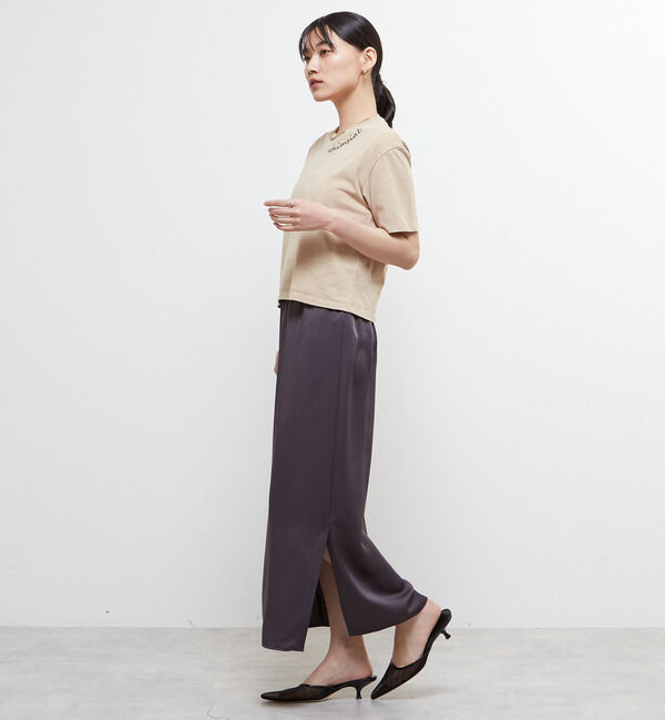 Soffitto「《定番》製品染コンパクトTシャツ」|Tシャツ・カットソー|