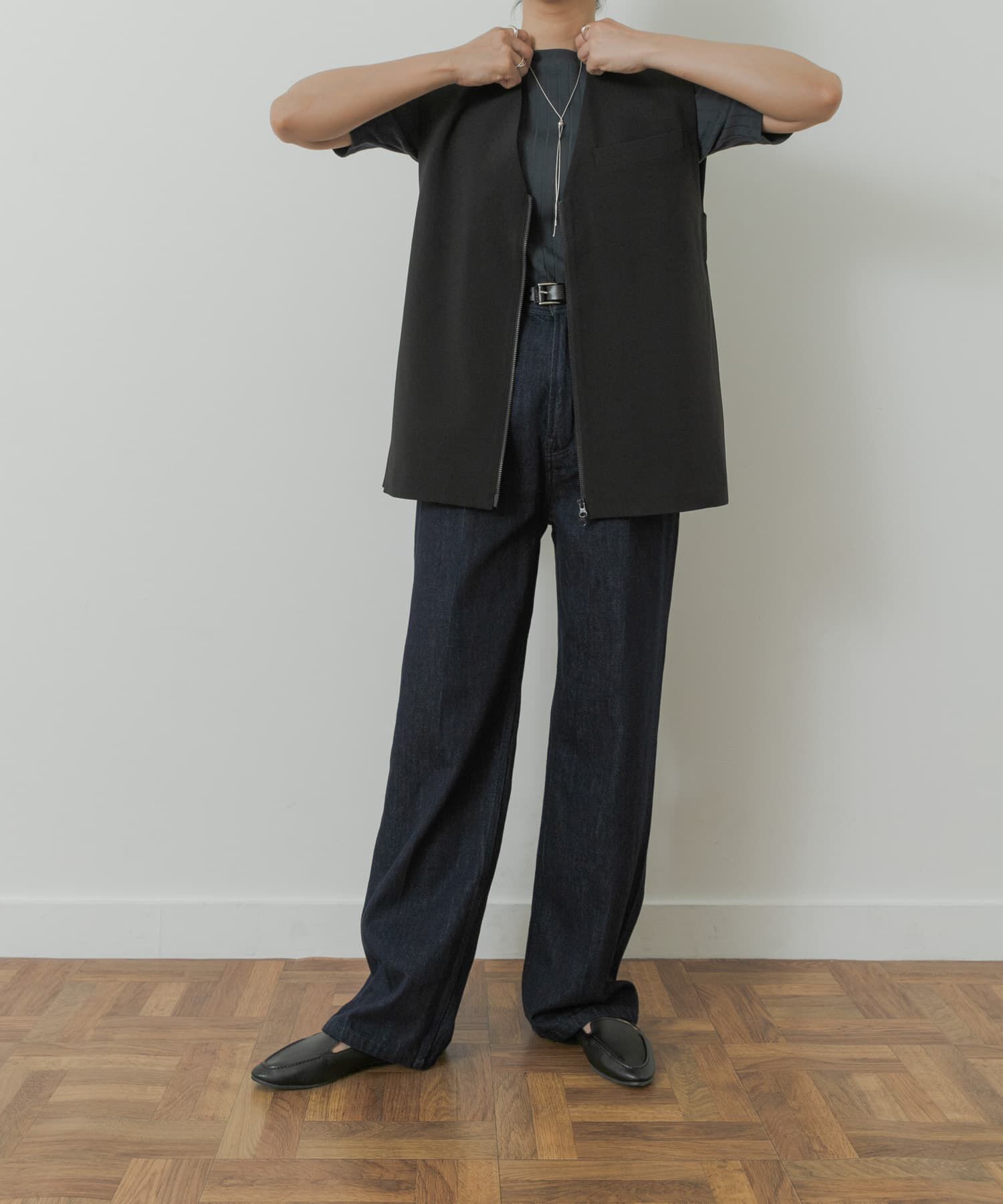 URBAN RESEARCH DOORS「Denim Straight Pants」|デニム|