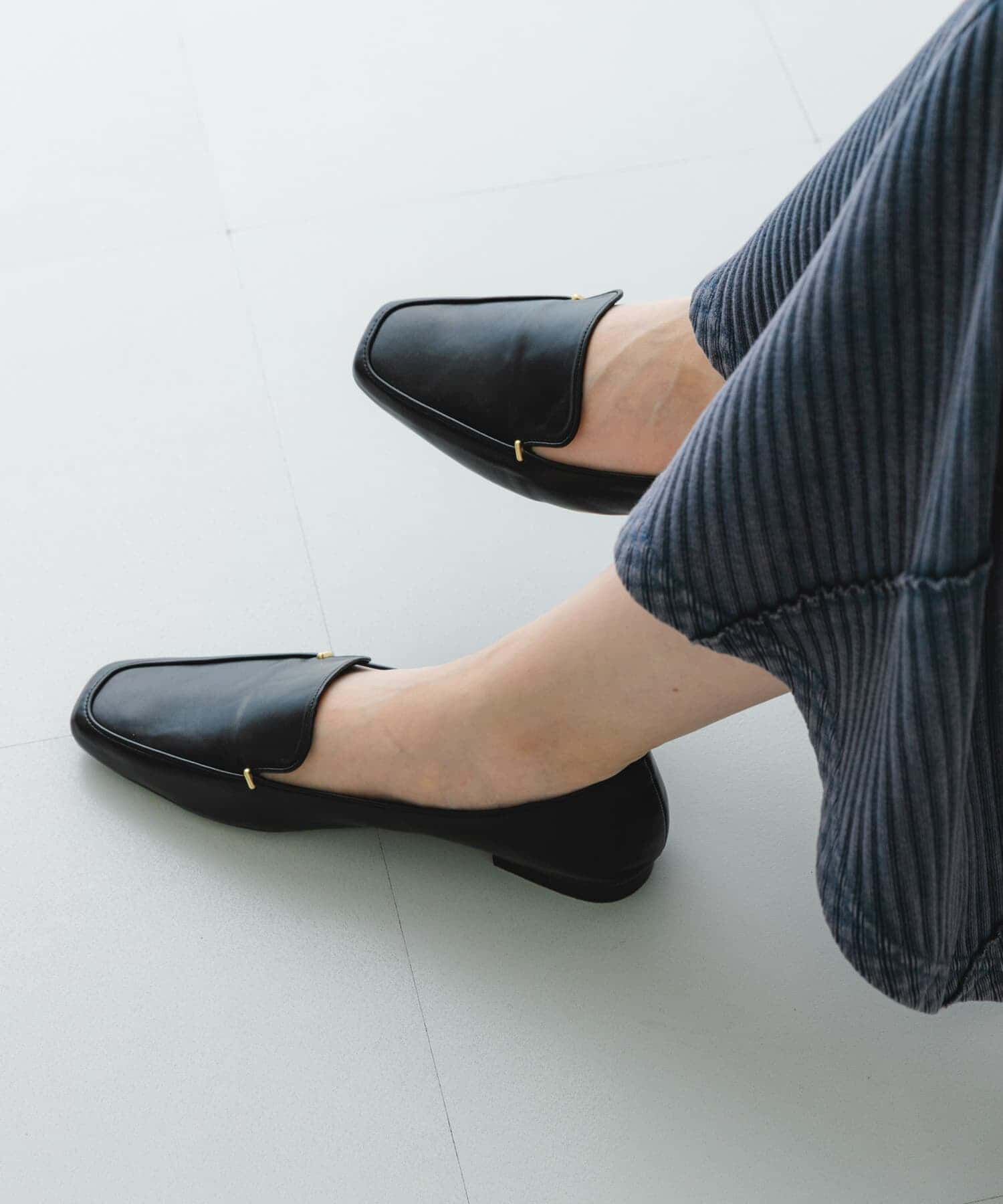 RODE SKO「『MADE IN JAPAN』スクエアトゥプチメタルローファー」|ローファー|