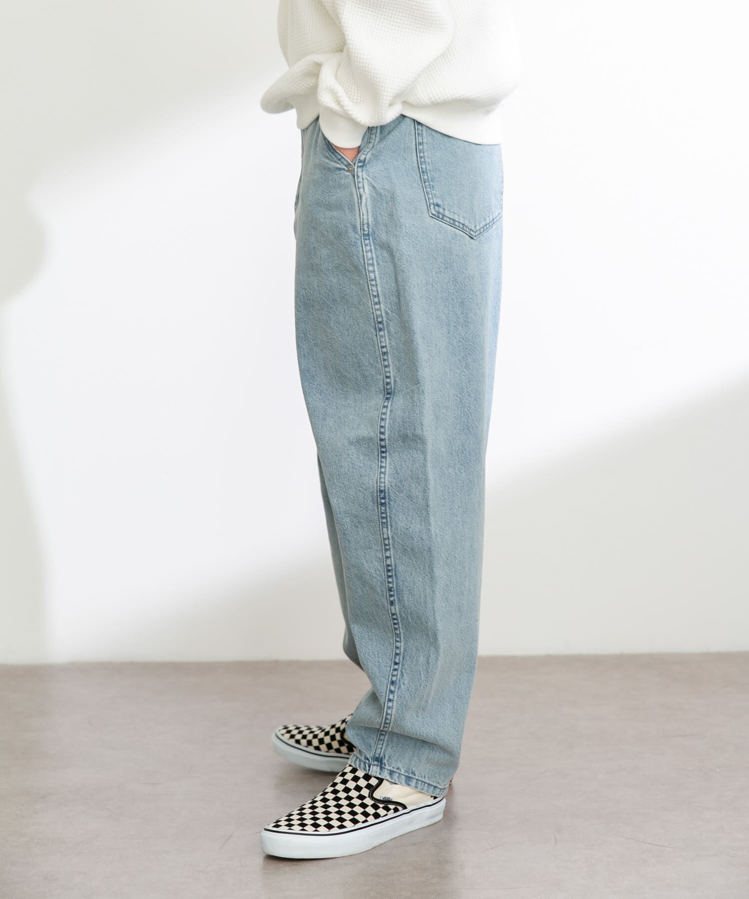 Sonny Label 「デニムバレルパンツ」|デニム|