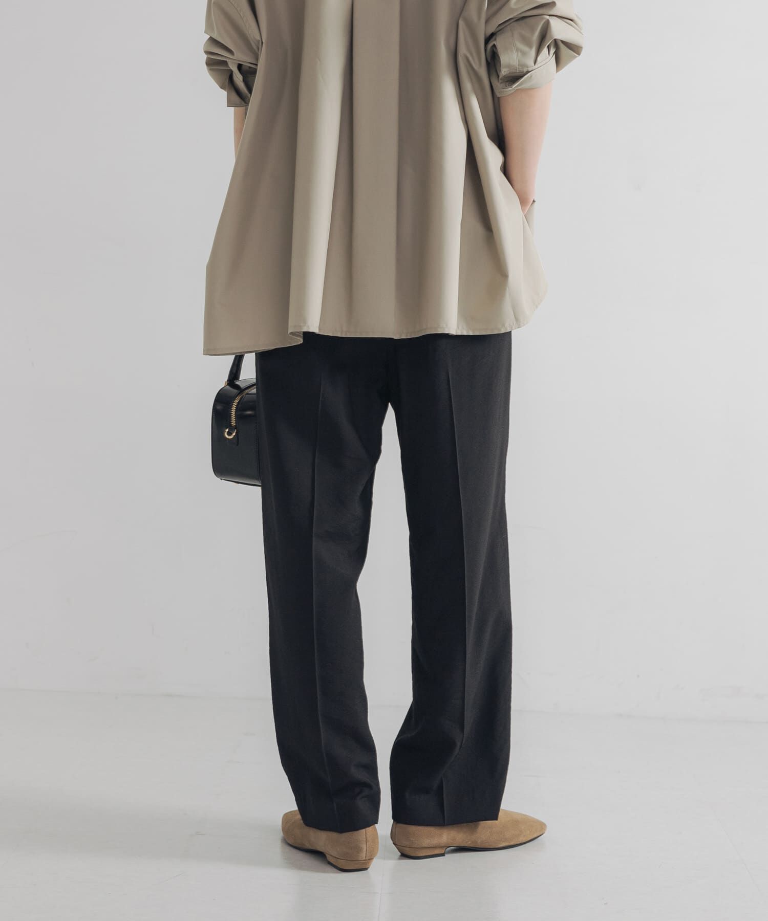 URBAN RESEARCH「『34サイズ/低身長向けも展開』 ポプリンイージーテーパードパンツ」|その他|