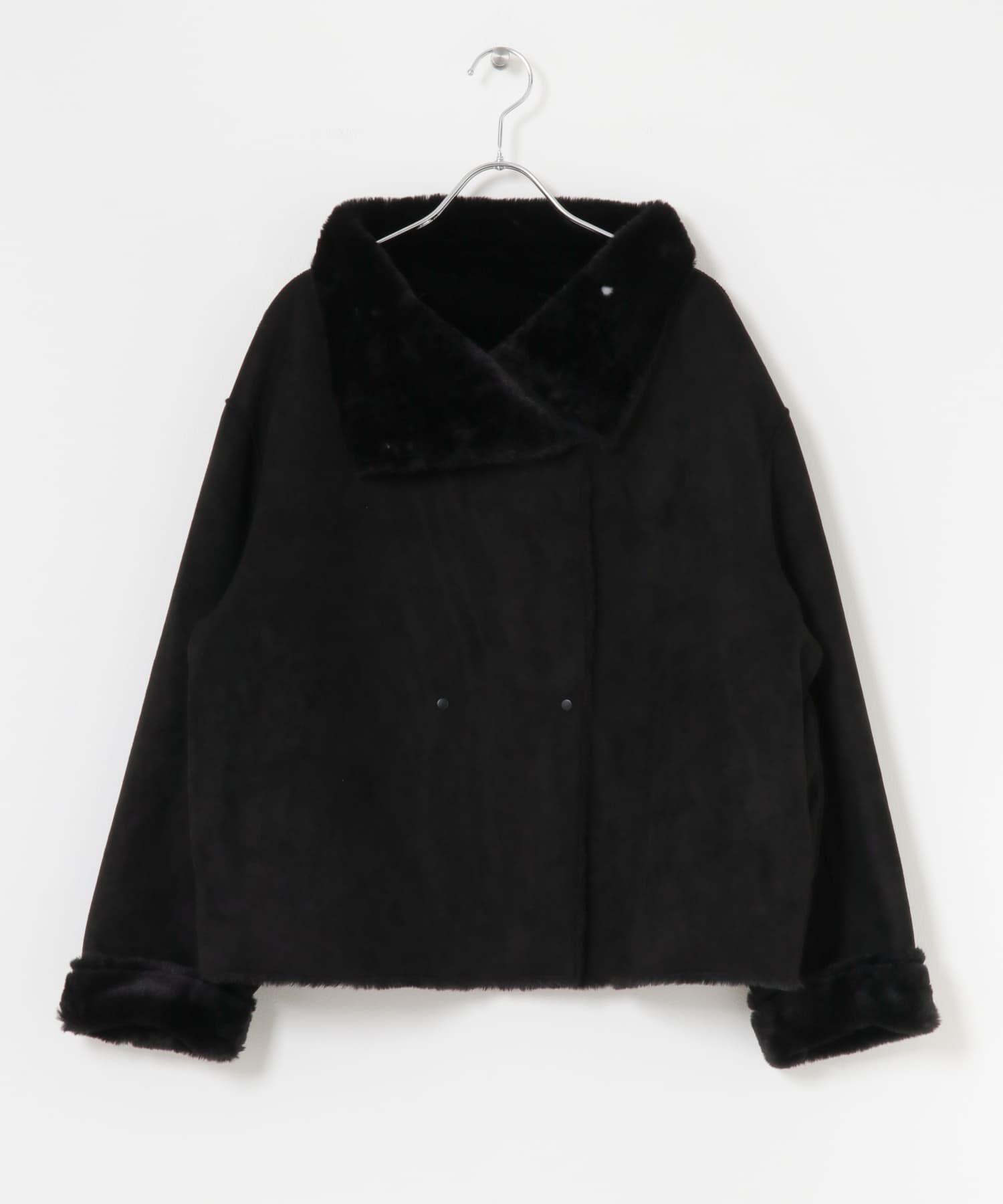 URBAN RESEARCH ROSSO「『WEB/一部店舗限定』リバーシブルファーブルゾン」|ブルゾン・スタジャン|