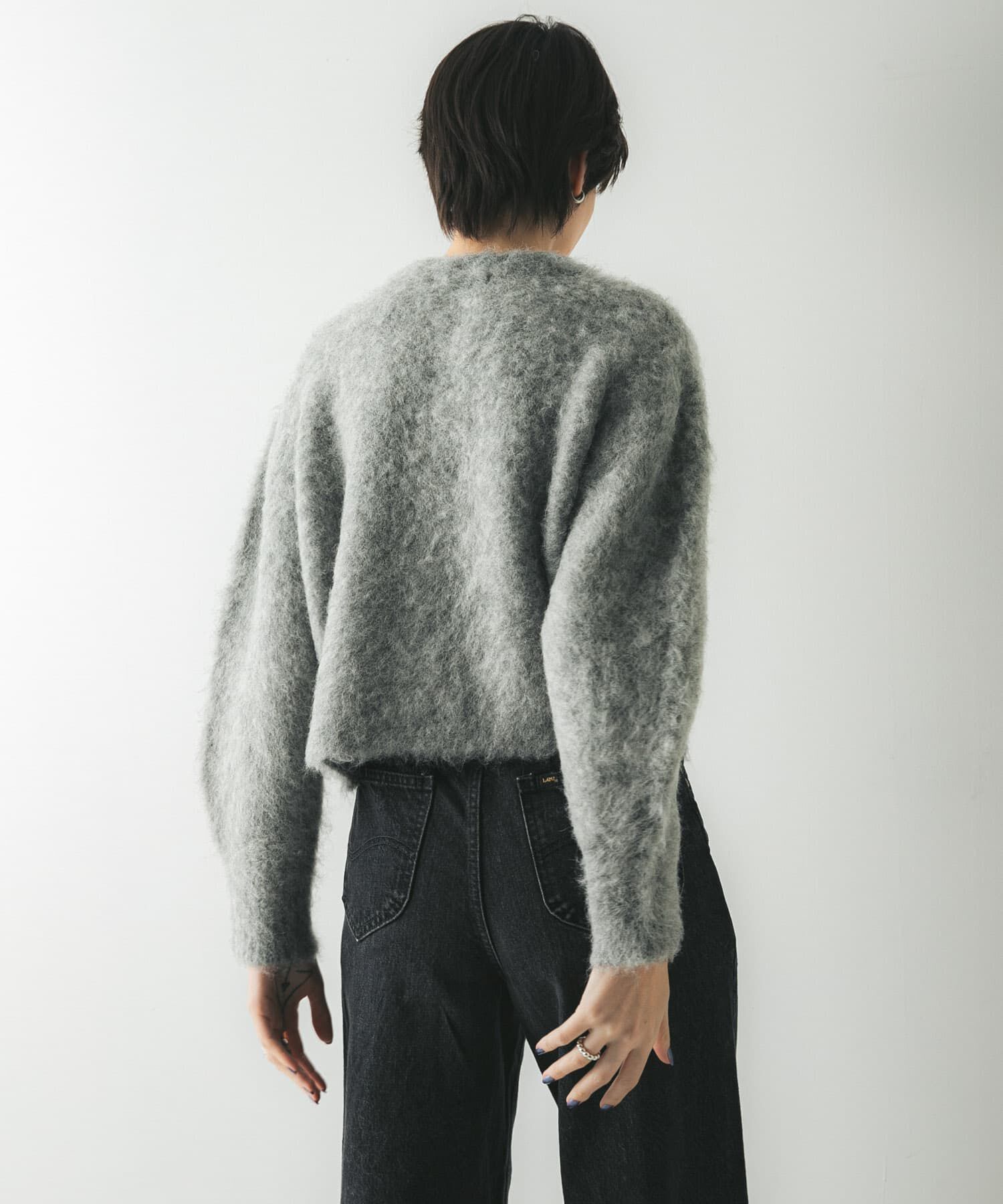 URBAN RESEARCH「ブラッシュシャギーニットカーディガン」|カーディガン|