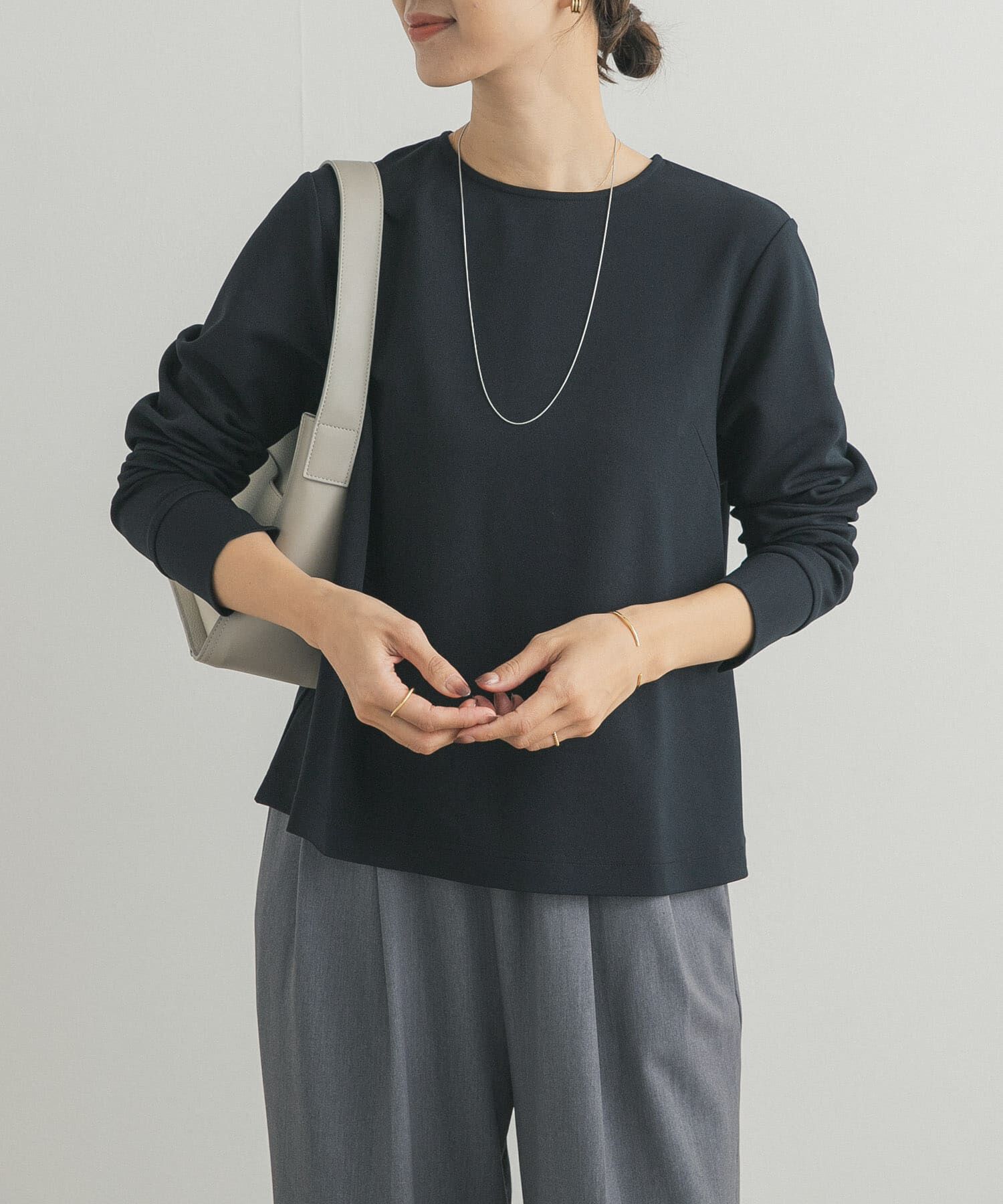 URBAN RESEARCH DOORS「『UR TECH』ジョーゼットバックZIPPO」|Tシャツ・カットソー|