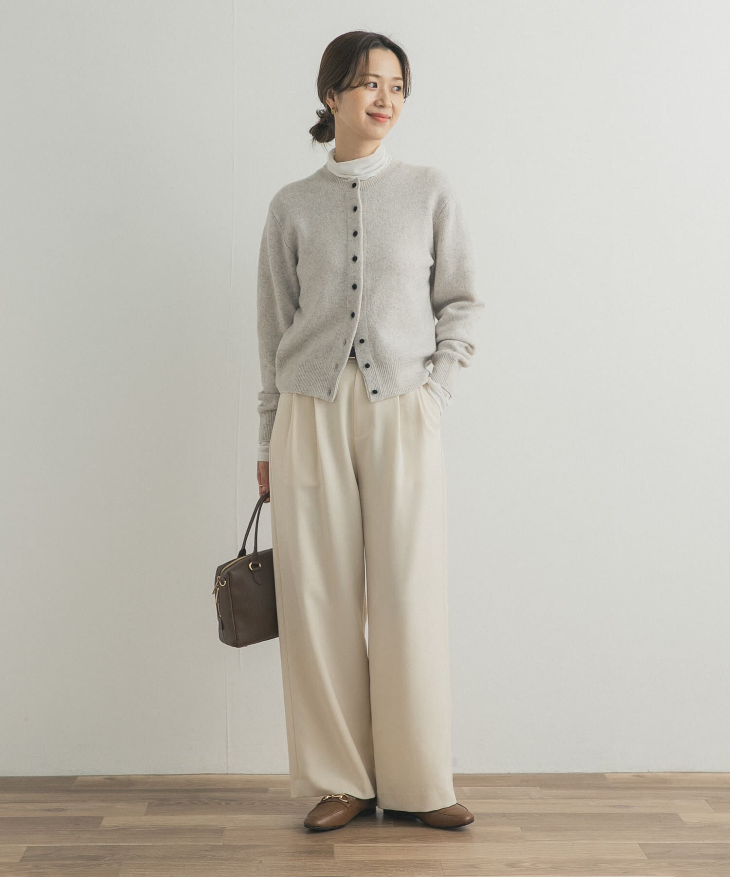 URBAN RESEARCH DOORS「『UR TECH SMOOTHLUXE』ワイドトラウザー」|その他|