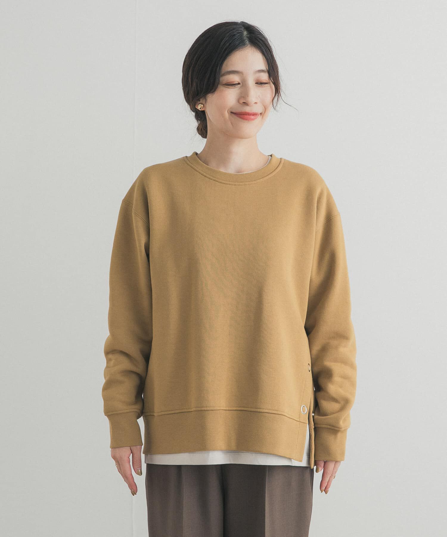 URBAN RESEARCH DOORS「『一部WEB限定カラー』『UR TECH』裏起毛サイド釦スウェット」|スウェット・ジャージ|