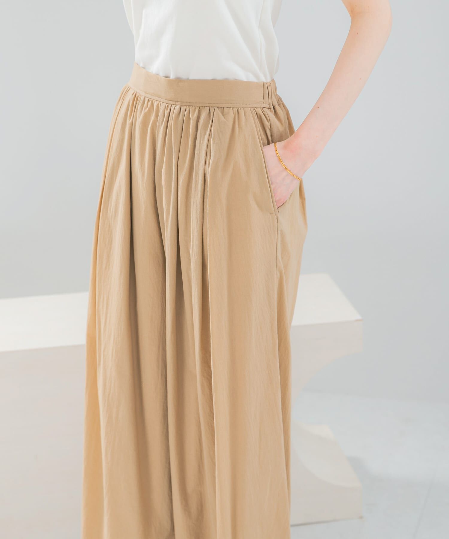 URBAN RESEARCH ROSSO「ライトタックイージーワイドパンツ」|その他|