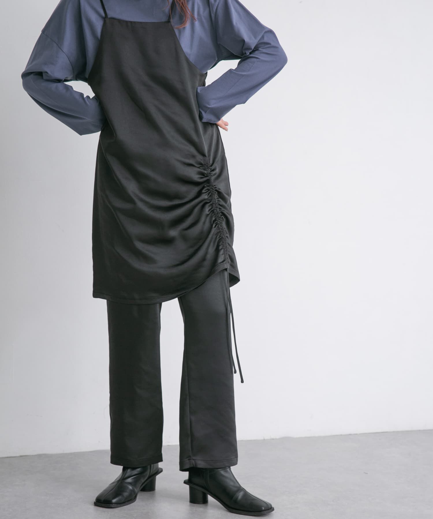  「セットアップキャミワンピース」|ワンピース|