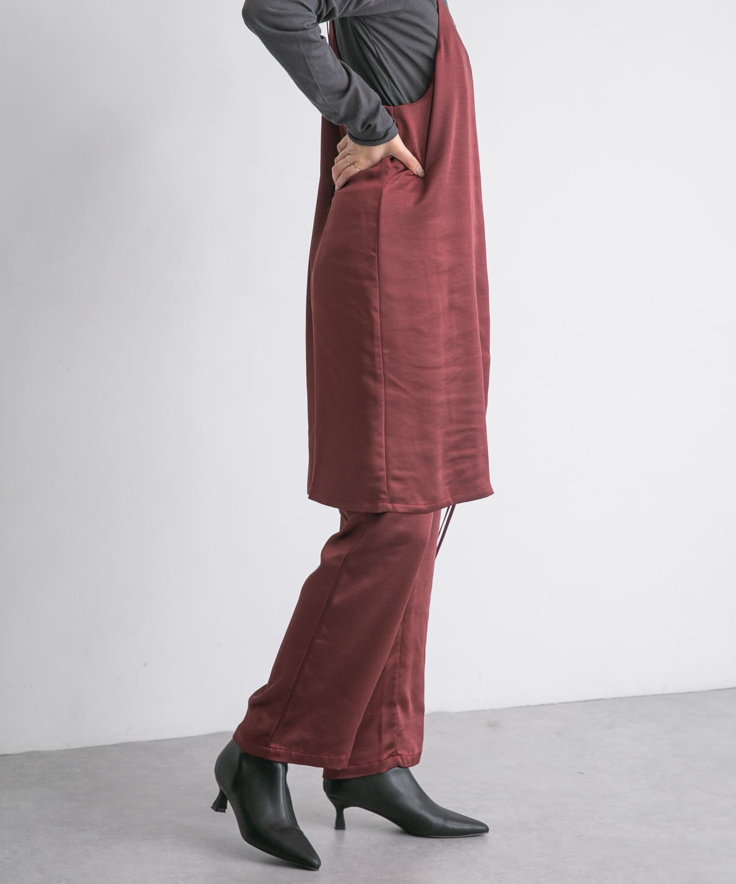  「セットアップキャミワンピース」|ワンピース|