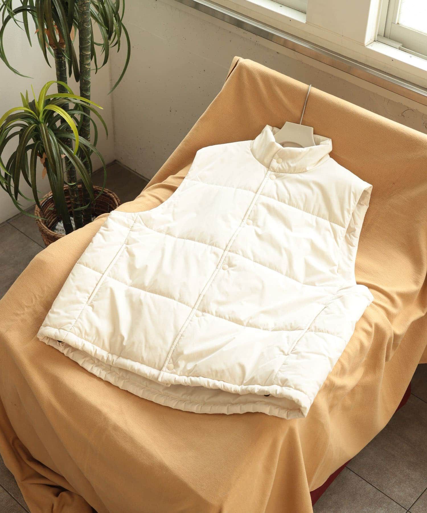 SENSE OF PLACE by URBAN RESEARCH「パデットドローコードツキベスト」|ダウンベスト・ベスト|