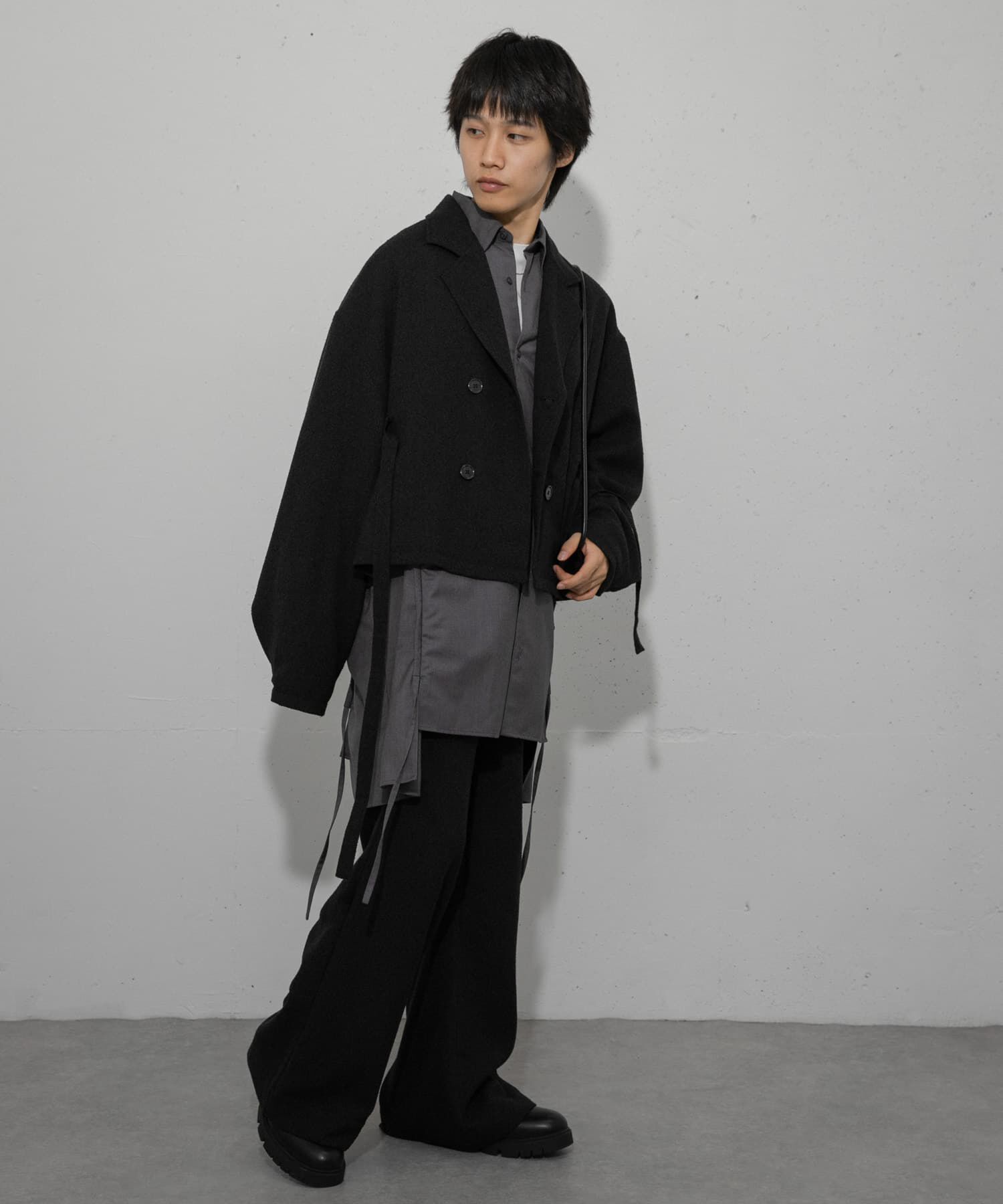 SENSE OF PLACE by URBAN RESEARCH「『わたべ&times;SOP』『セットアップ対応』ツイードワイドフレアパンツ」|その他|