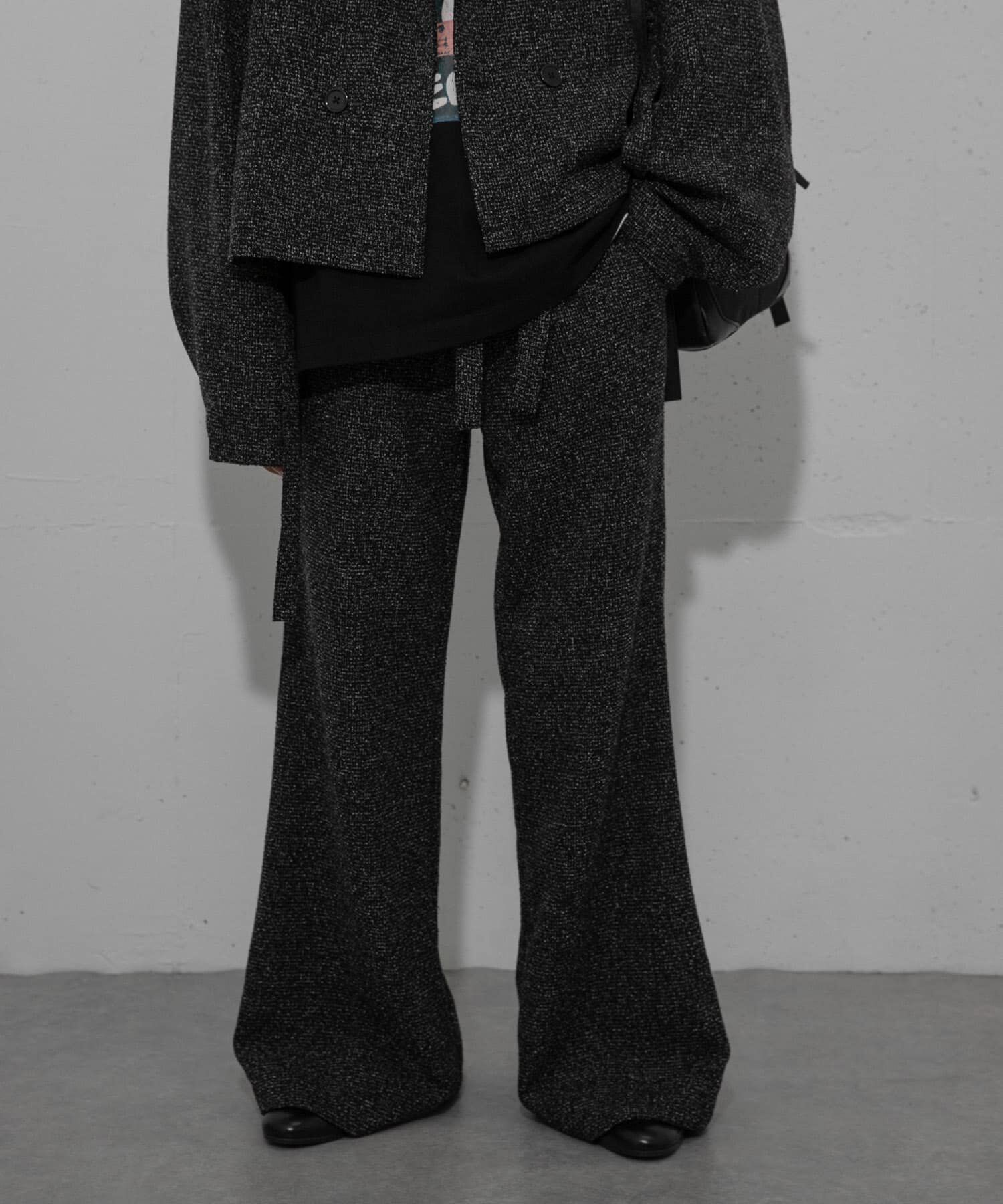 SENSE OF PLACE by URBAN RESEARCH「『わたべ&times;SOP』『セットアップ対応』ツイードワイドフレアパンツ」|その他|