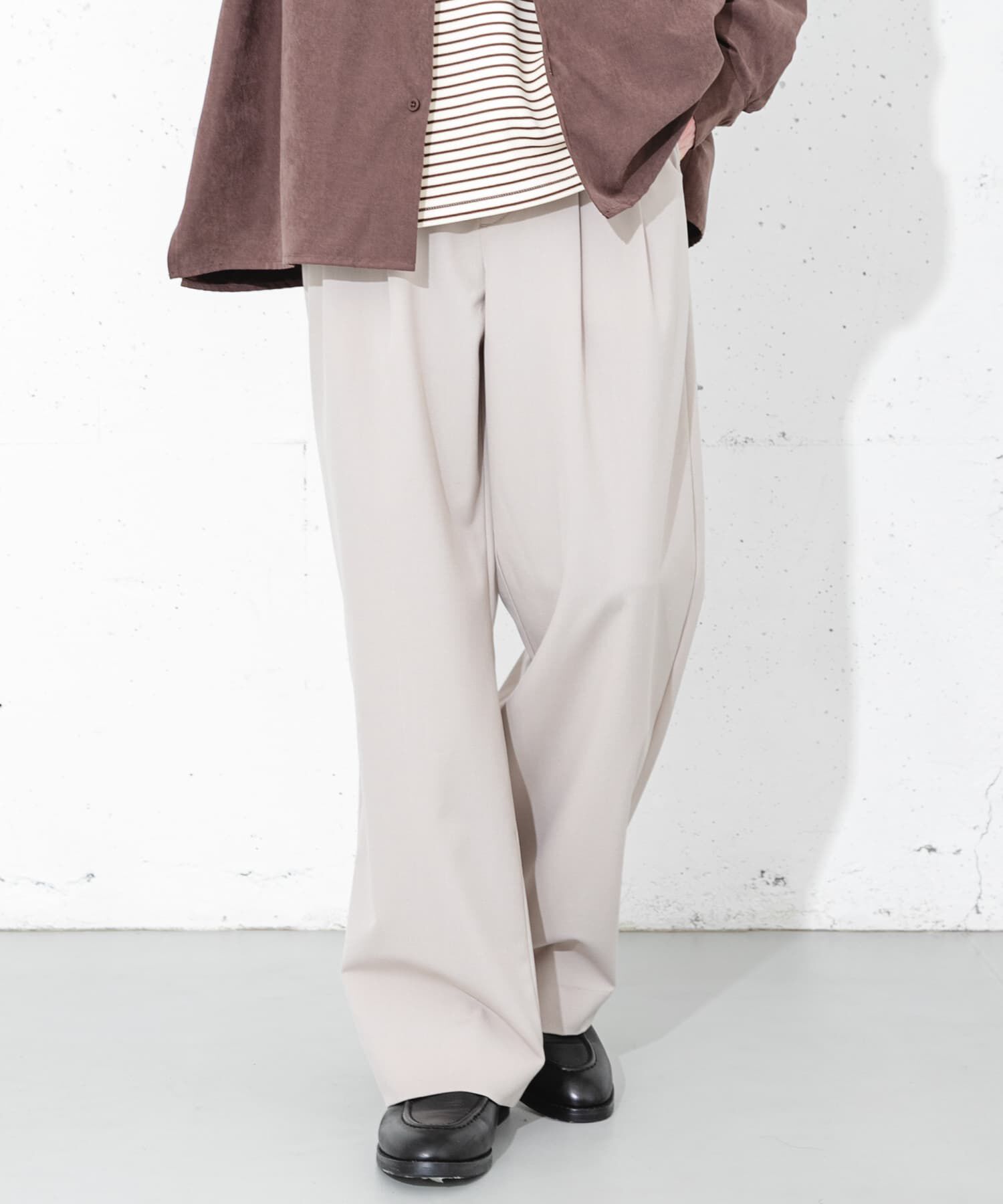 SENSE OF PLACE by URBAN RESEARCH「ダブルタックワイドパンツ」|その他|