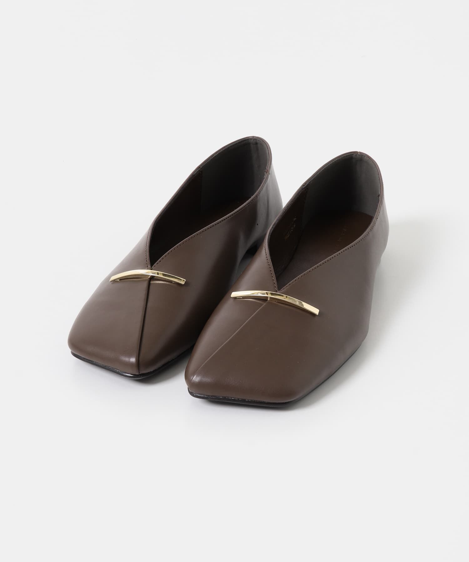 SENSE OF PLACE by URBAN RESEARCH「『抗菌』スクエアカットフラットシューズ」|その他|