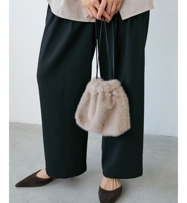  「《WEB限定アイテム》エコファー巾着BAG」|その他|