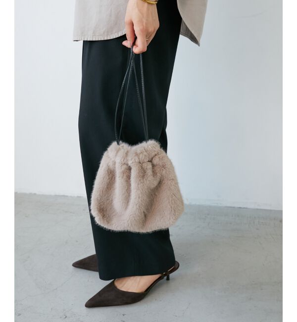  「《WEB限定アイテム》エコファー巾着BAG」|その他|