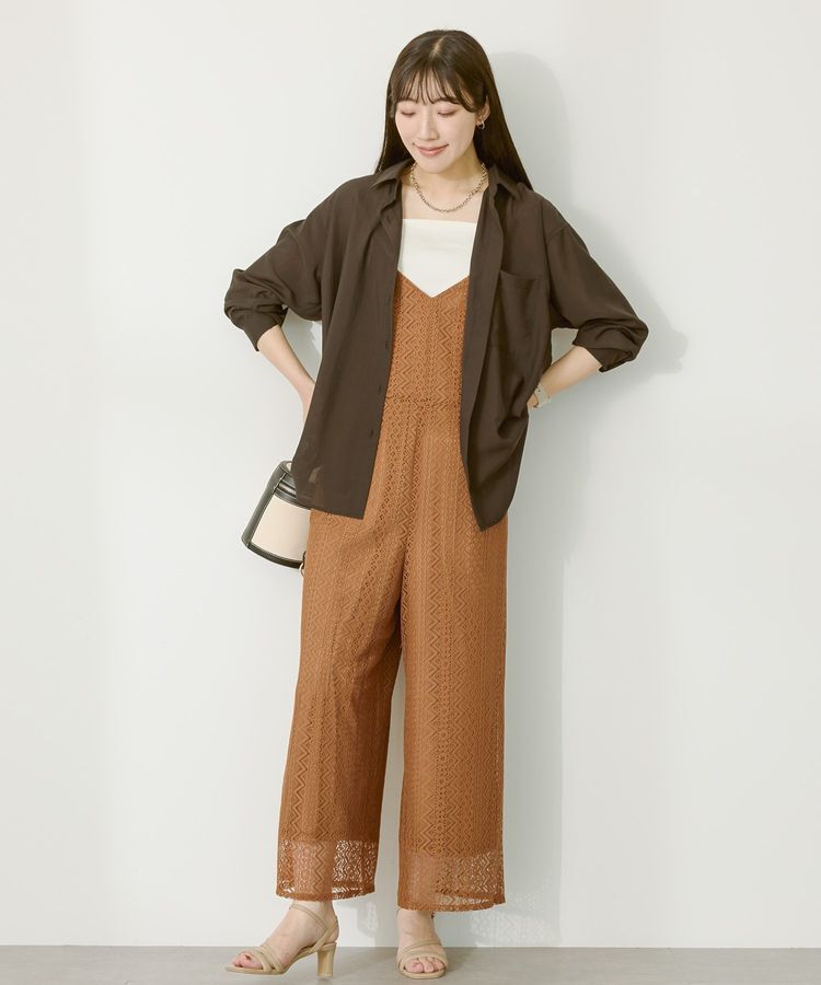 AMERICAN HOLIC「シアーボイルオーバーシルエットシャツ」|シャツ・ブラウス|