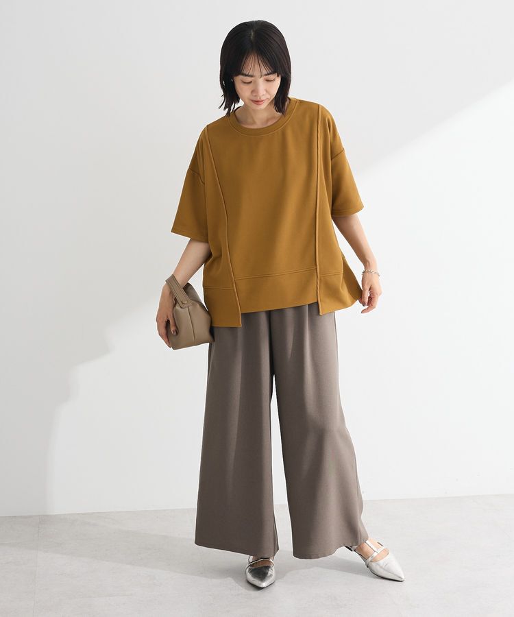 Green Parks「テープパイピングリップルプルオーバー」|Tシャツ・カットソー|