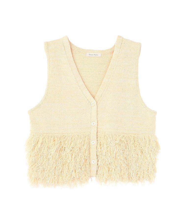 Green Parks「ブークレループニットベスト」|ベスト・ジレ|
