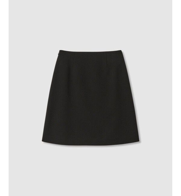 LOULOU WILLOUGHBY「【LOULOU WILLOUGHBY】ダブルクロスミニスカート」|スカート|