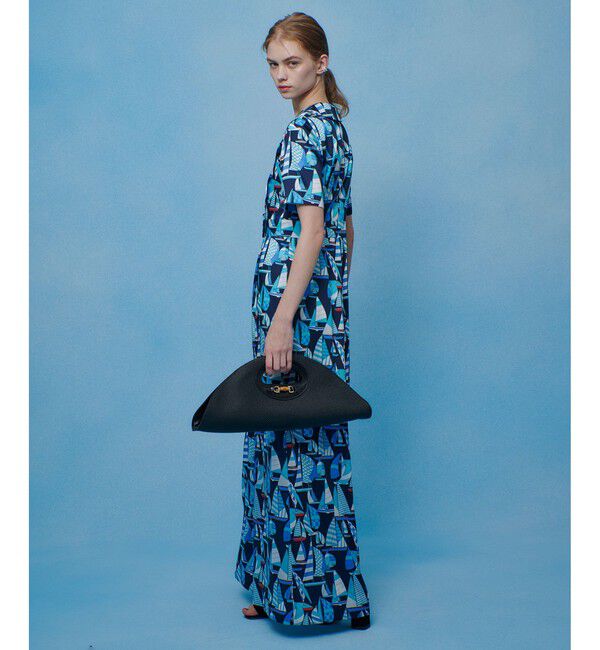 LOULOU WILLOUGHBY「【LOULOU WILLOUGHBY】RATTI マリーナプリントオールインワン」|オールインワン|