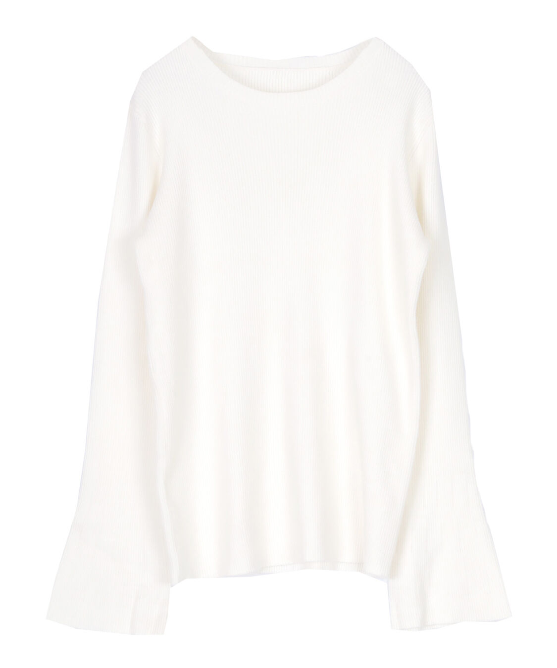 ur's「【星玲奈さんコラボアイテム】フレアスリーブリブニット」|ニット・セーター|