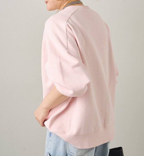  「ロゴ刺繍チュニックスウェット」|プルオーバー|