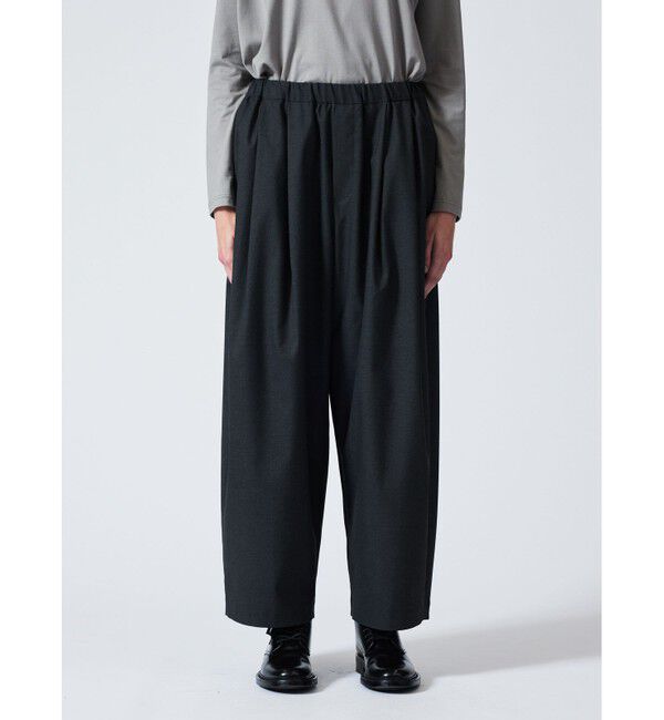 mizuiro ind「mizuiro ind ワイドタックパンツ」|その他|