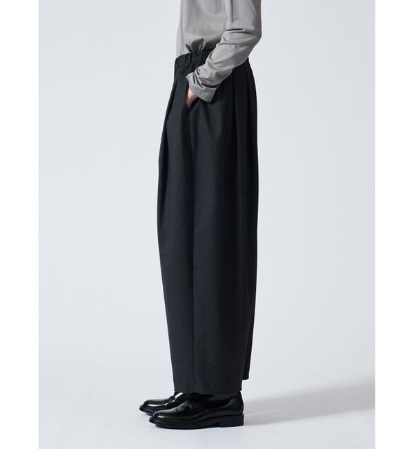 mizuiro ind「mizuiro ind ワイドタックパンツ」|その他|