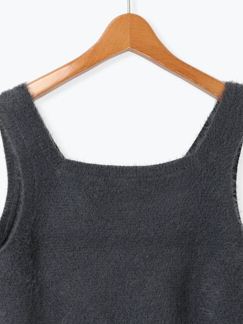 Lugnoncure「前後2WAYフェザーニットビスチェ」|ニット・セーター|