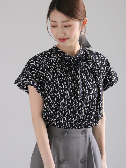Te chichi「アソートボウタイバルーンスリーブブラウス」|シャツ・ブラウス|キナリ