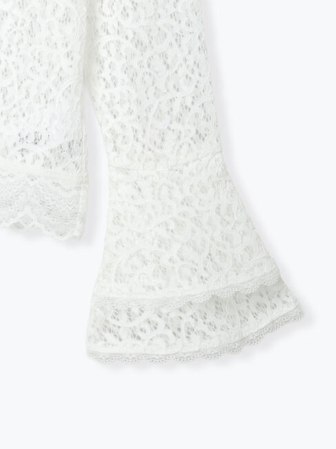 Te chichi「【Atelier ChouChou】コードレースフレアスリーブトップス」|ニット・セーター|