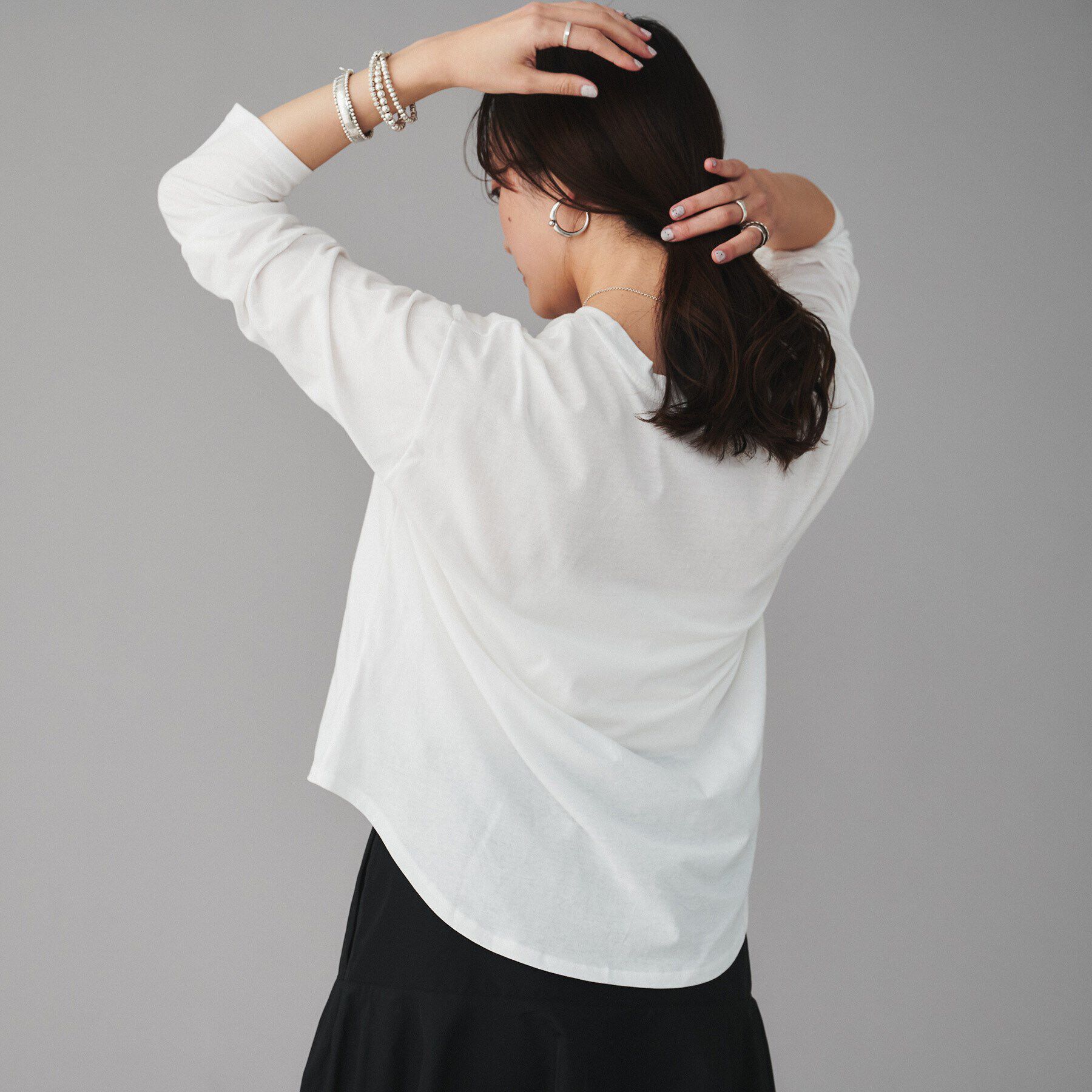 UNTITLED「【Ca_CHIGNON】カスレアー ロンTEE」|Tシャツ・カットソー|