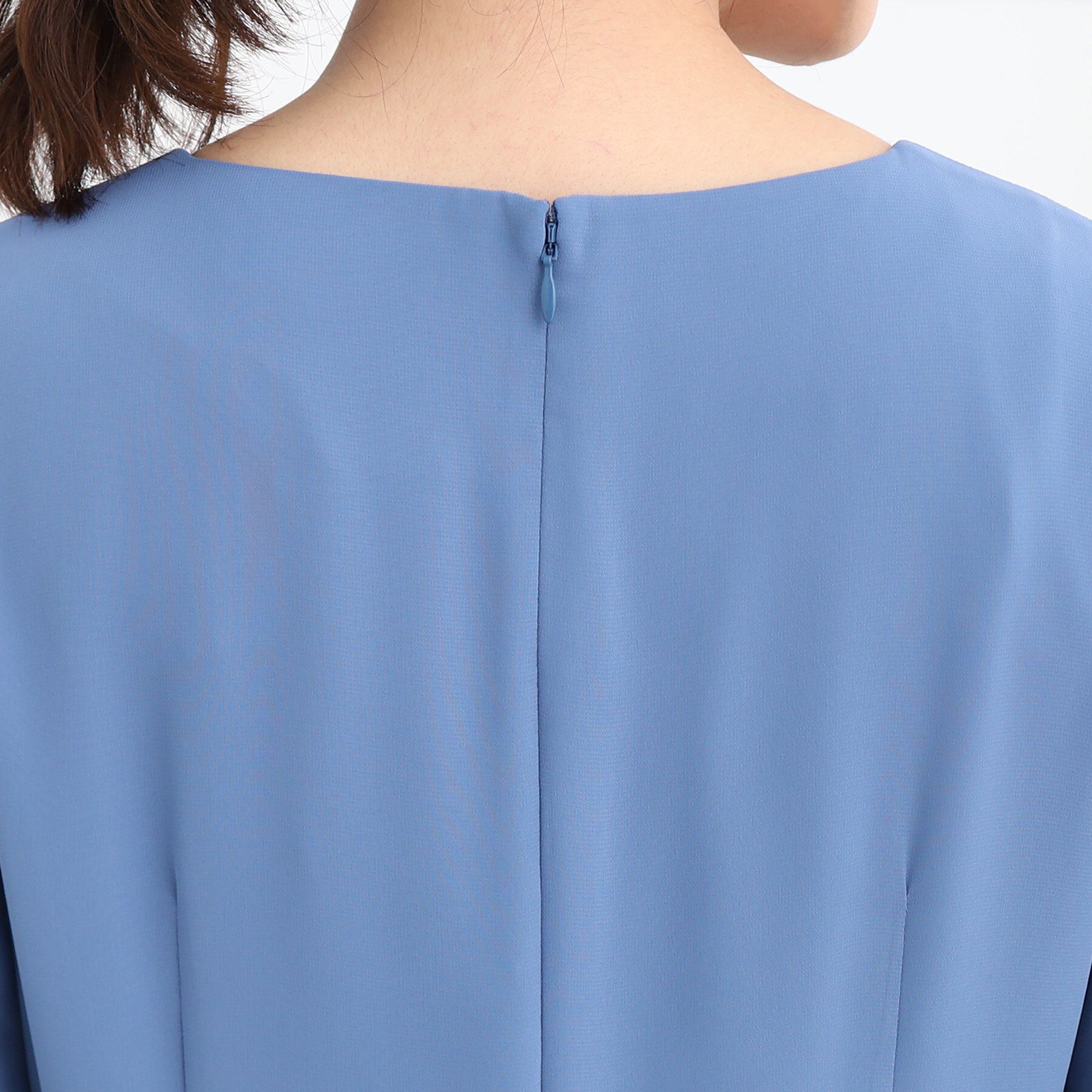 Reflect「【フォーマル/洗える】フロントレースジョーゼットワンピース」|ワンピース|