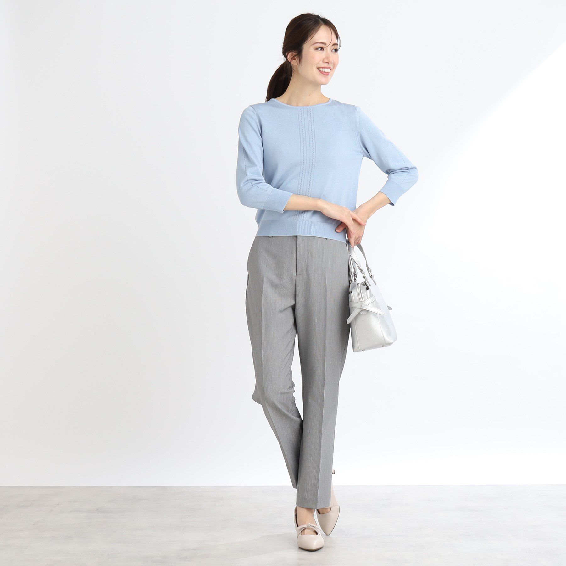 Reflect「【夏SALE／WEB限定カラーあり／アンサンブル可】プルオーバーニット」|ニット・セーター|