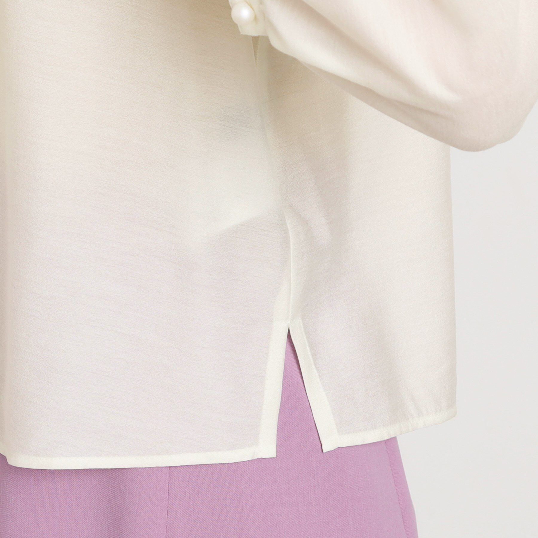 Reflect「【洗える】ラッフルフリルブラウス」|シャツ・ブラウス|