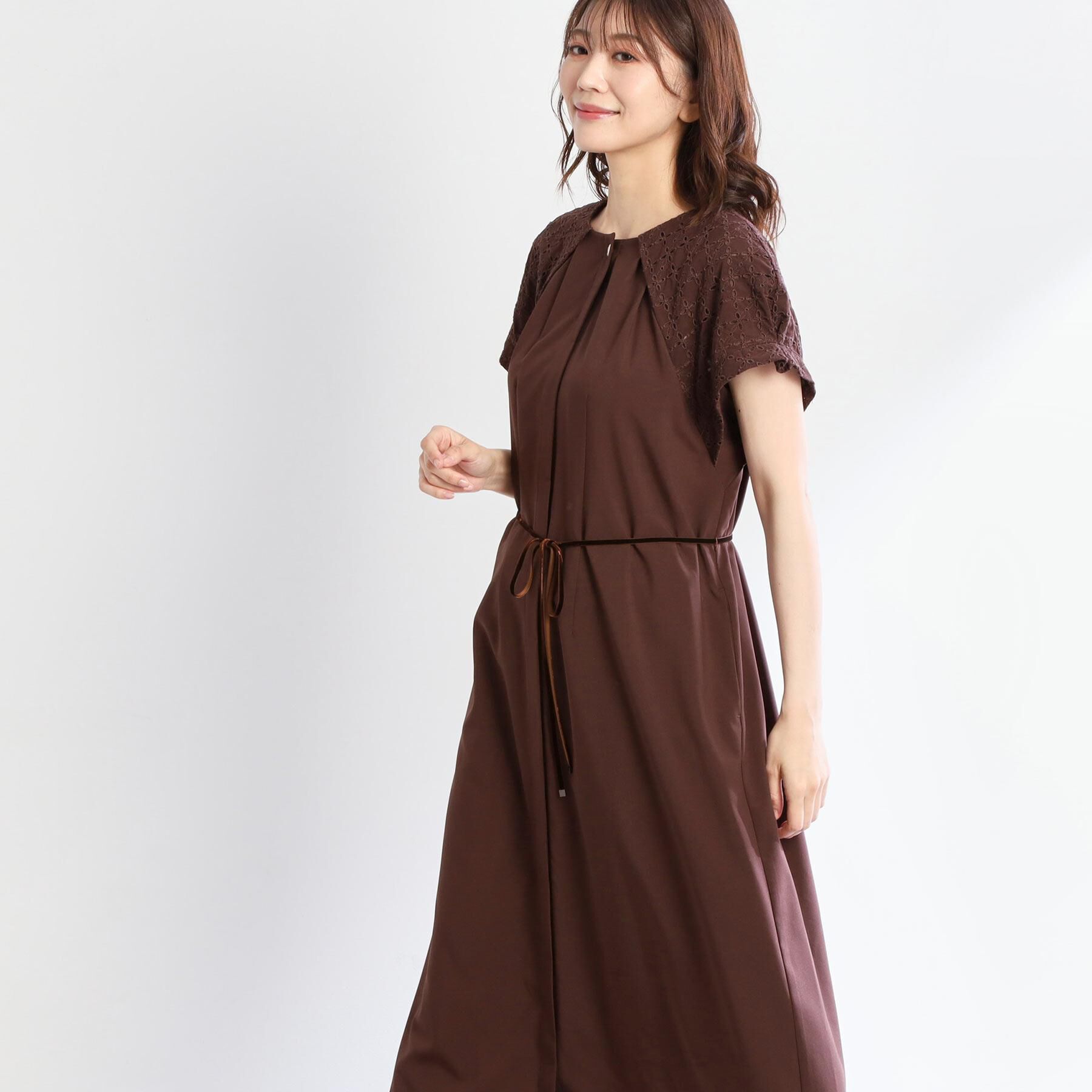 Reflect「カットワークレーススリーブワンピース」|ワンピース|