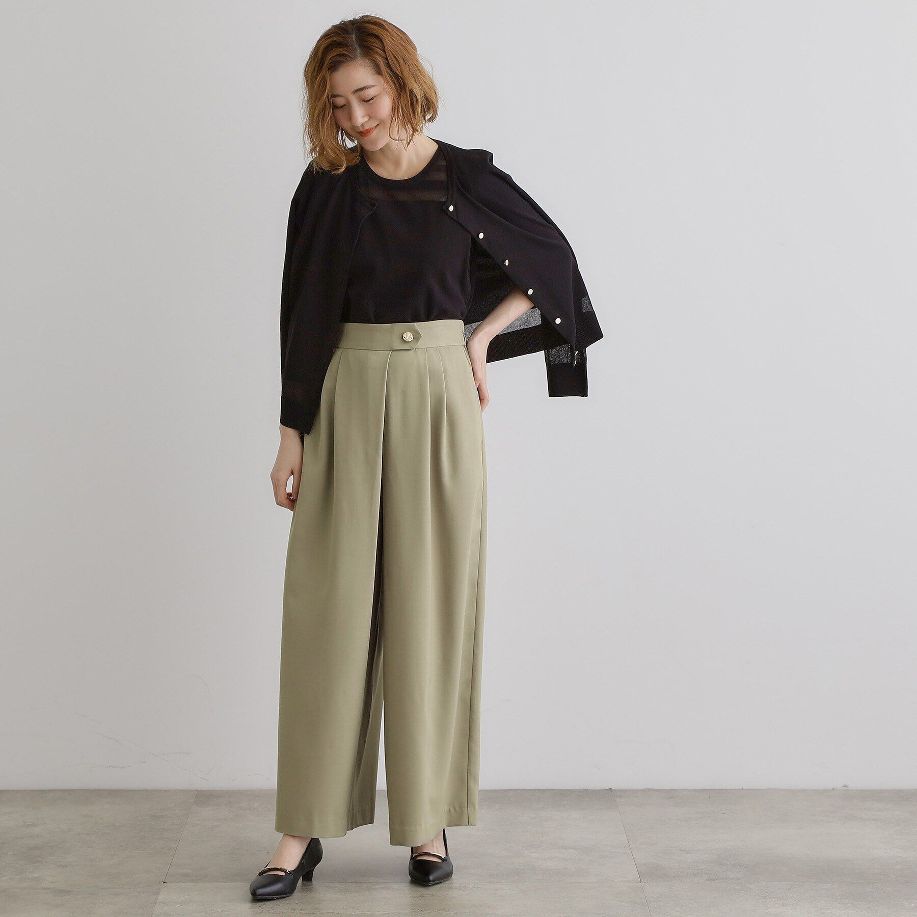 grove「エフォートレスマキシスカンツ」|その他|