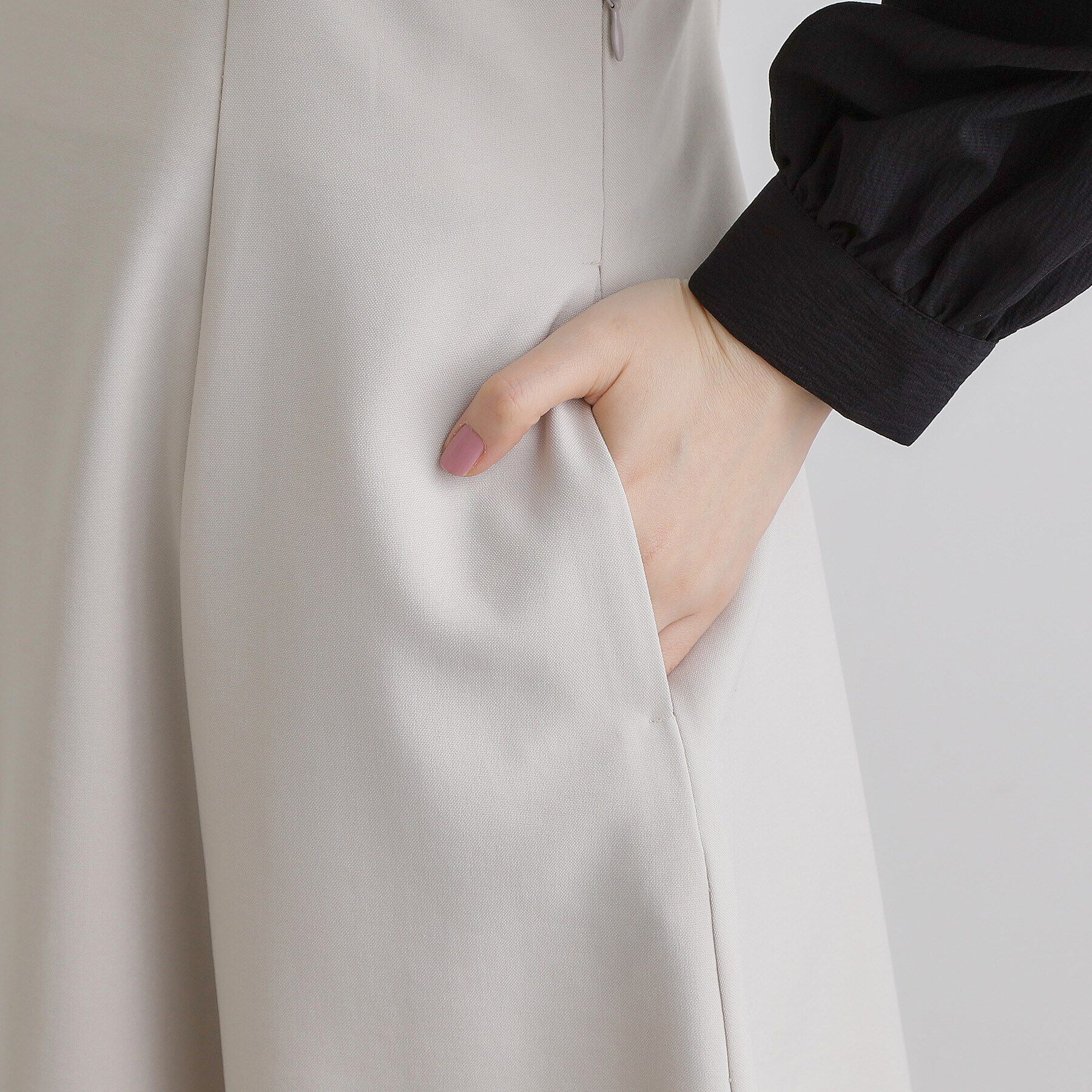 grove「ダブルストラップフレアスカート」|スカート|