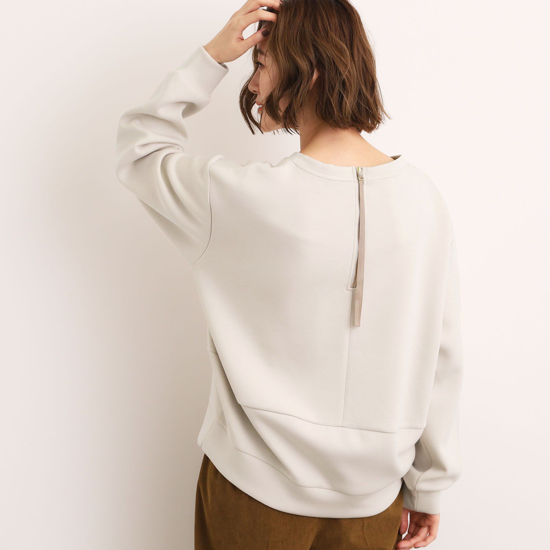 grove「ダンボールコクーンシルエットプルオーバー」|パーカー|