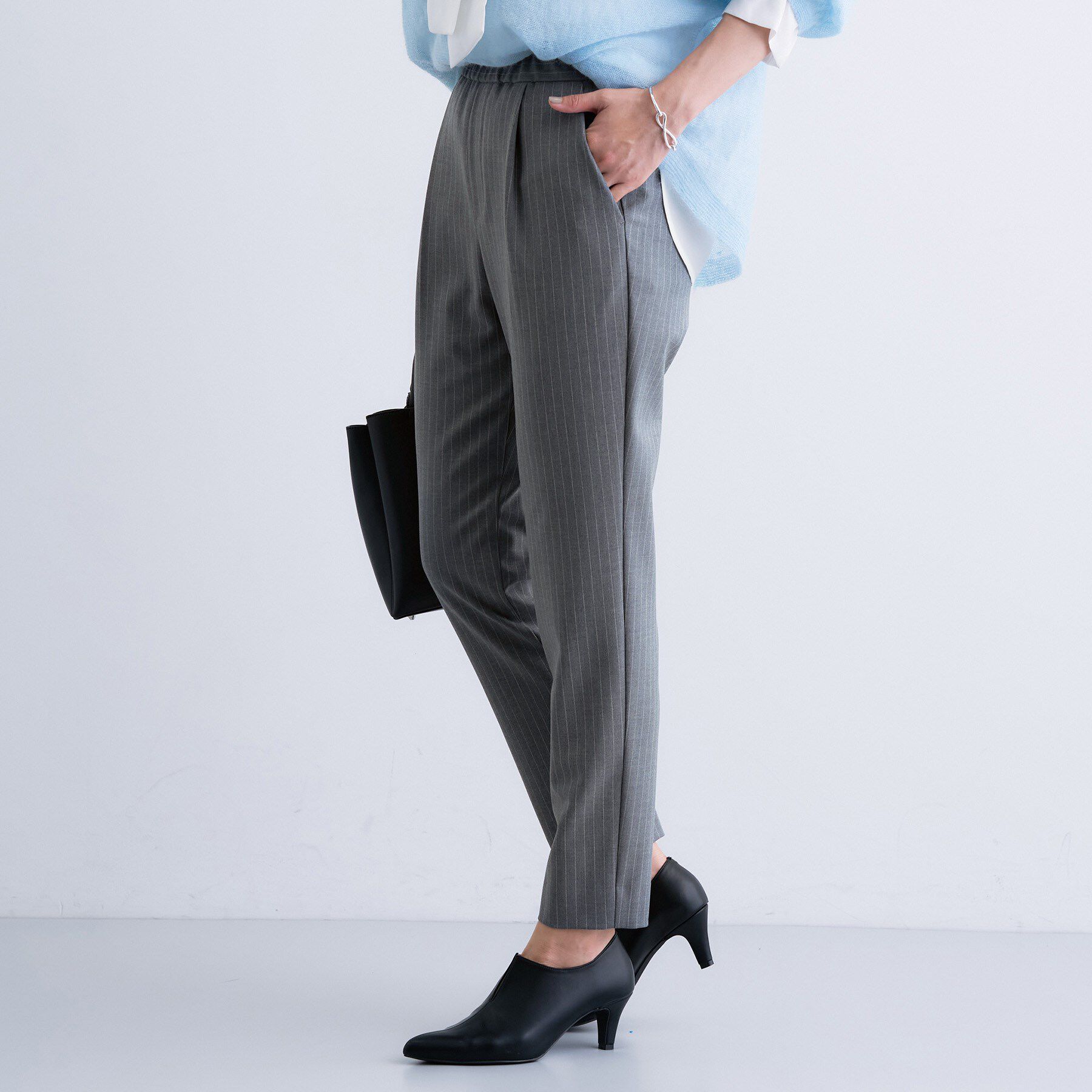 INDIVI「【洗える／裏起毛】ストレッチウォームパンツ」|その他|