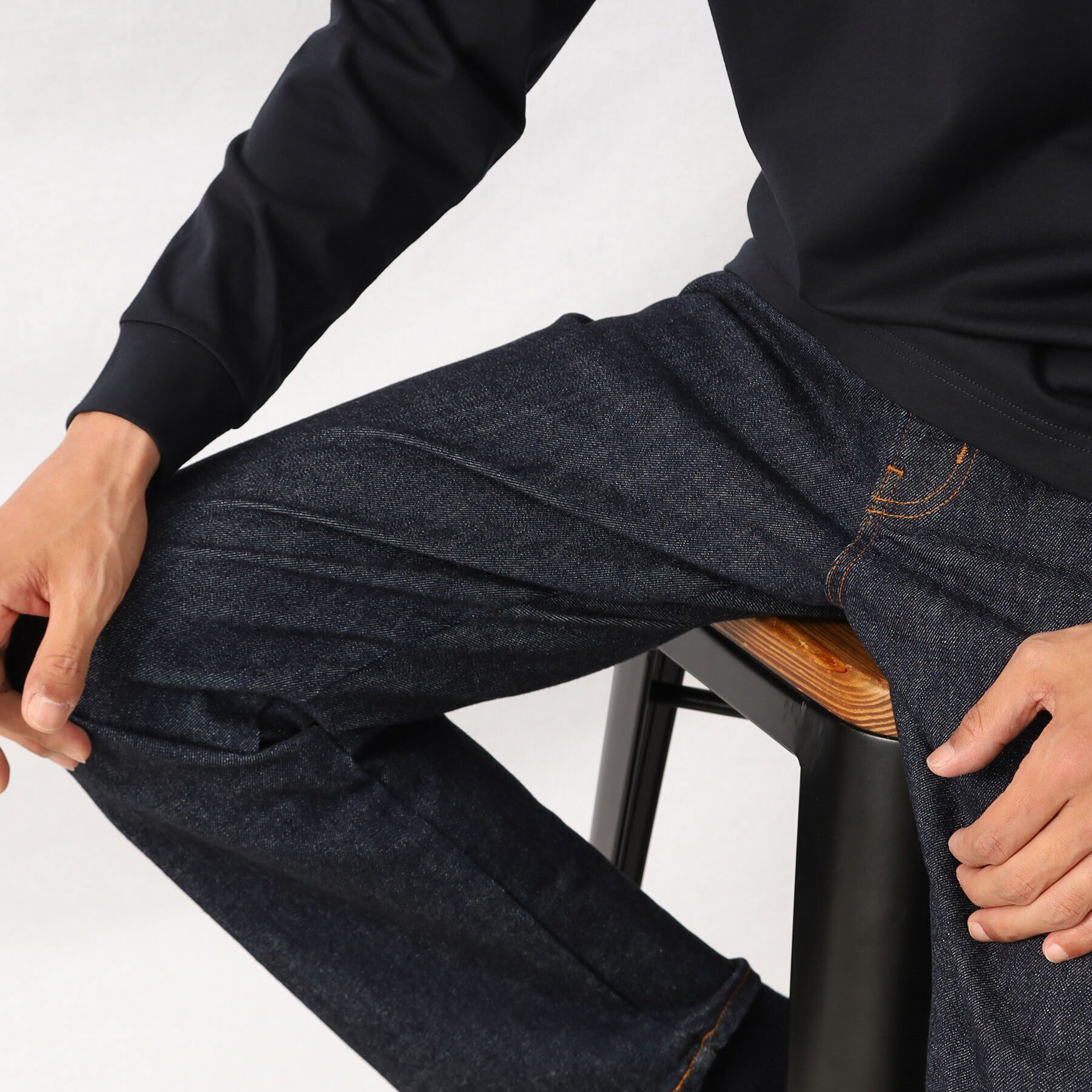 TAKEO KIKUCHI「【Sサイズ～】モンスターストレッチ リジッド デニム パンツ」|デニム|