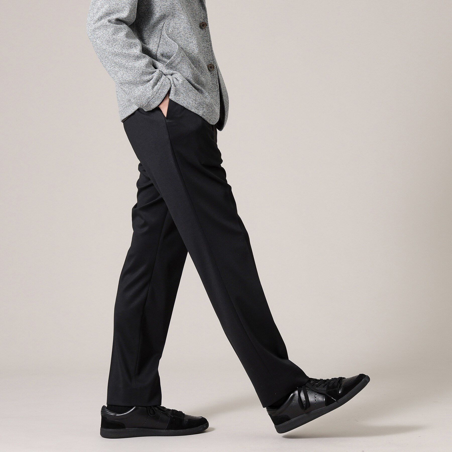 TAKEO KIKUCHI「【ONOFF対応】TRダブルニット ストレッチパンツ」|その他|