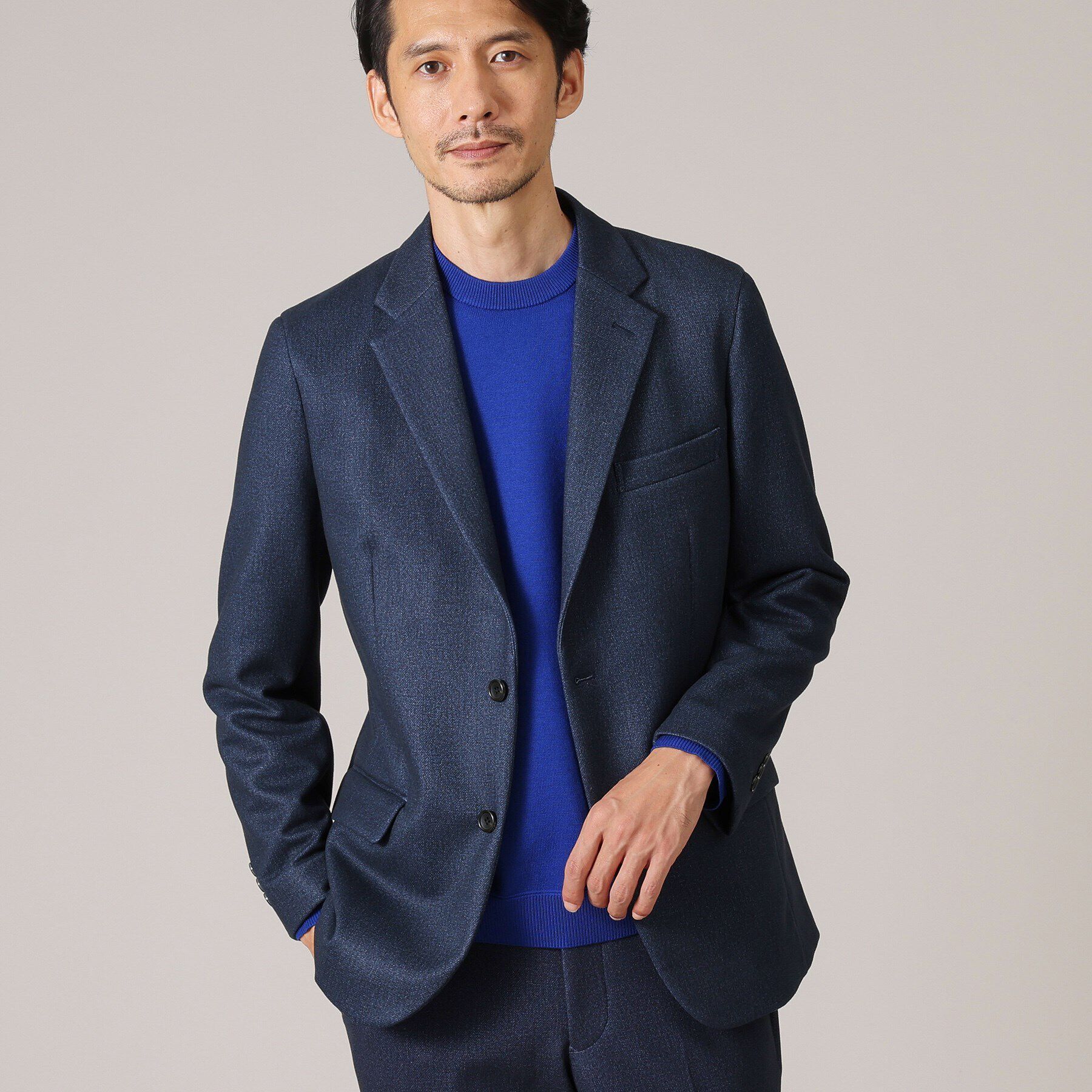 TAKEO KIKUCHI「【DOWN FABRIC】ダウンファブリック テーラード ジャケット / セットアップ対応」|テーラードジャケット|